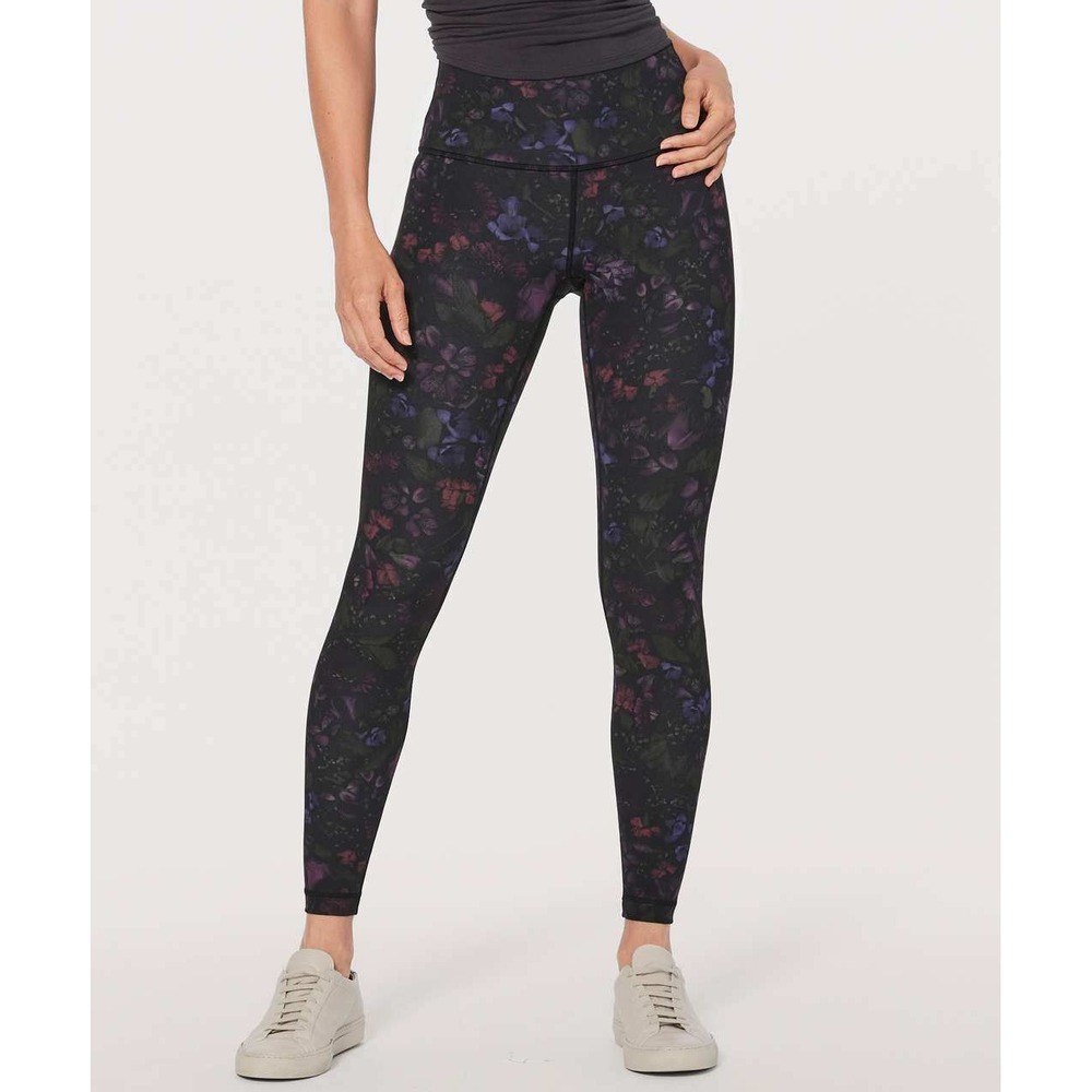 Lululemon Wunder Under Hi-Rise Tight Full-On Luxtreme 28 Frozen Flourish Multi 4